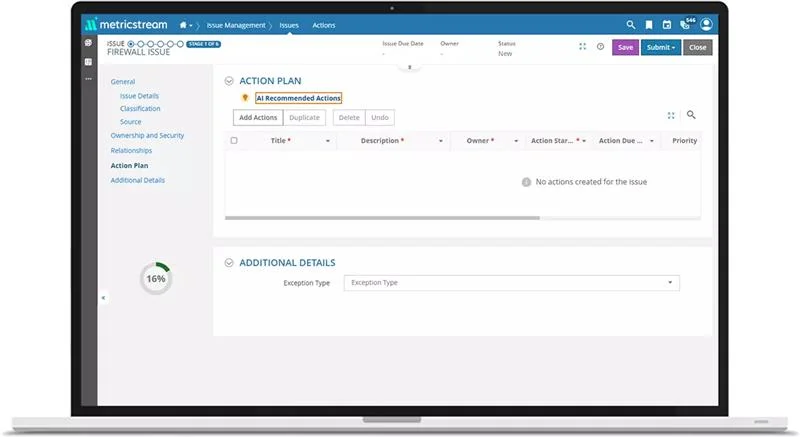 
  AI-Powered Recommendations for Risk and Compliance
